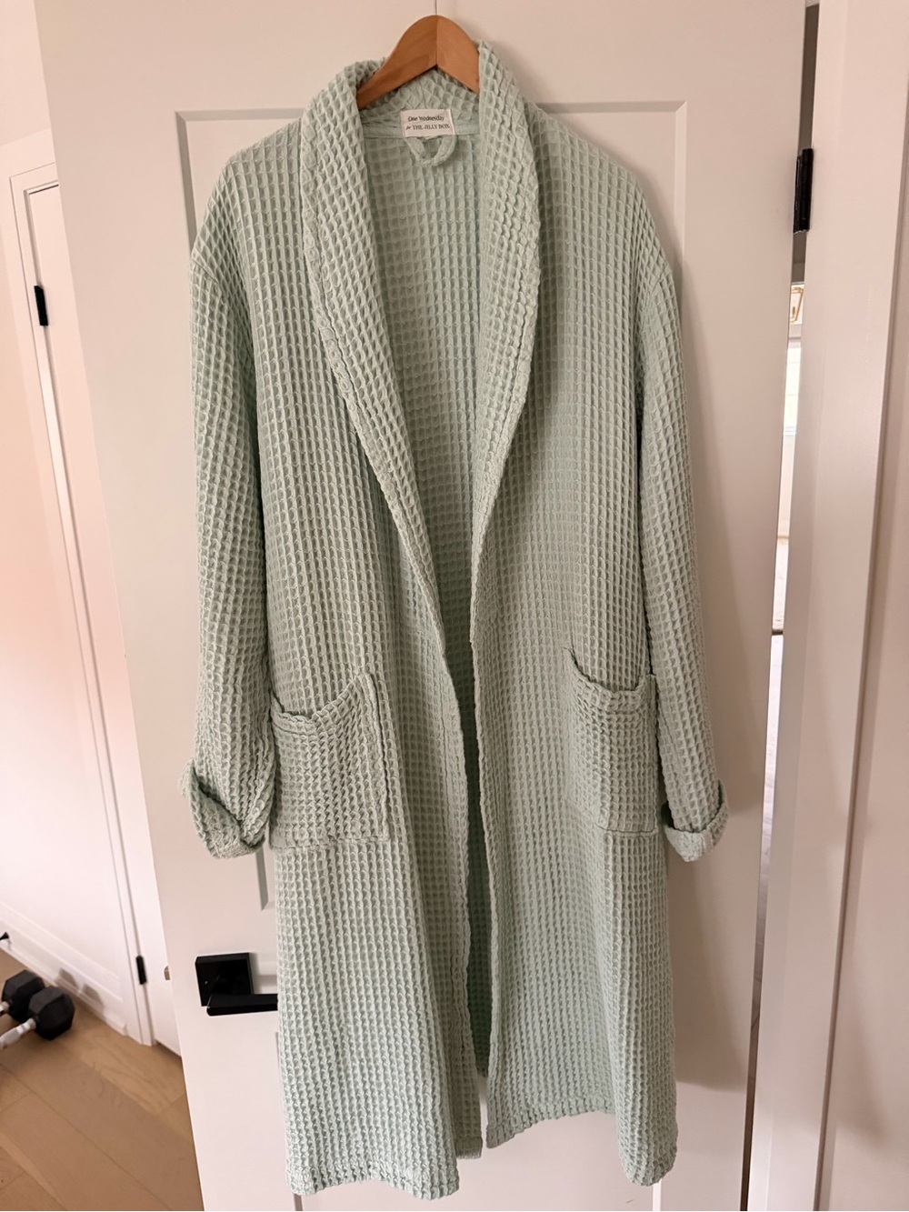 One Wednesday for The Jilly Box Waffle Knit Robe